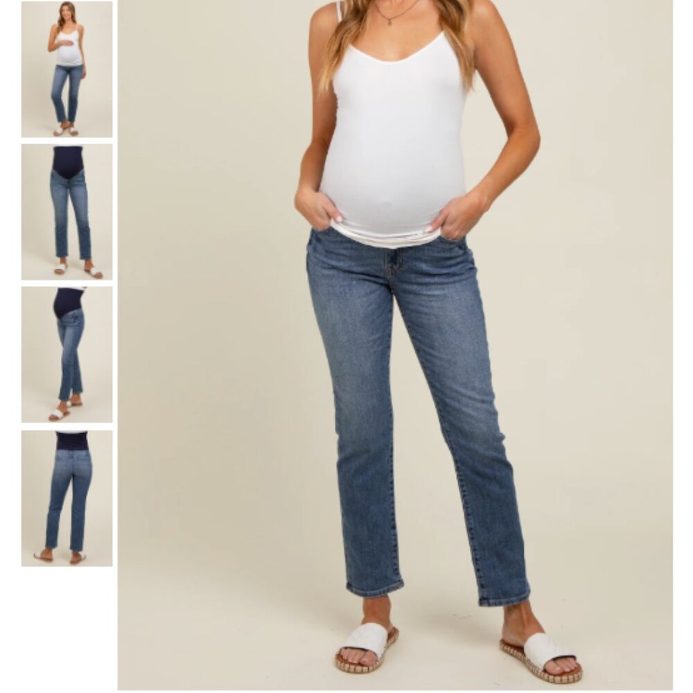 Pink Blush Maternity Jeans